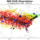 Observations of ham radio contacts during the eclipse.